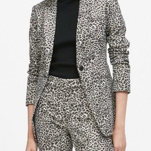 SOLD - Banana Republic Leopard Metallic Blazer